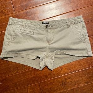 Express Khaki Shorts